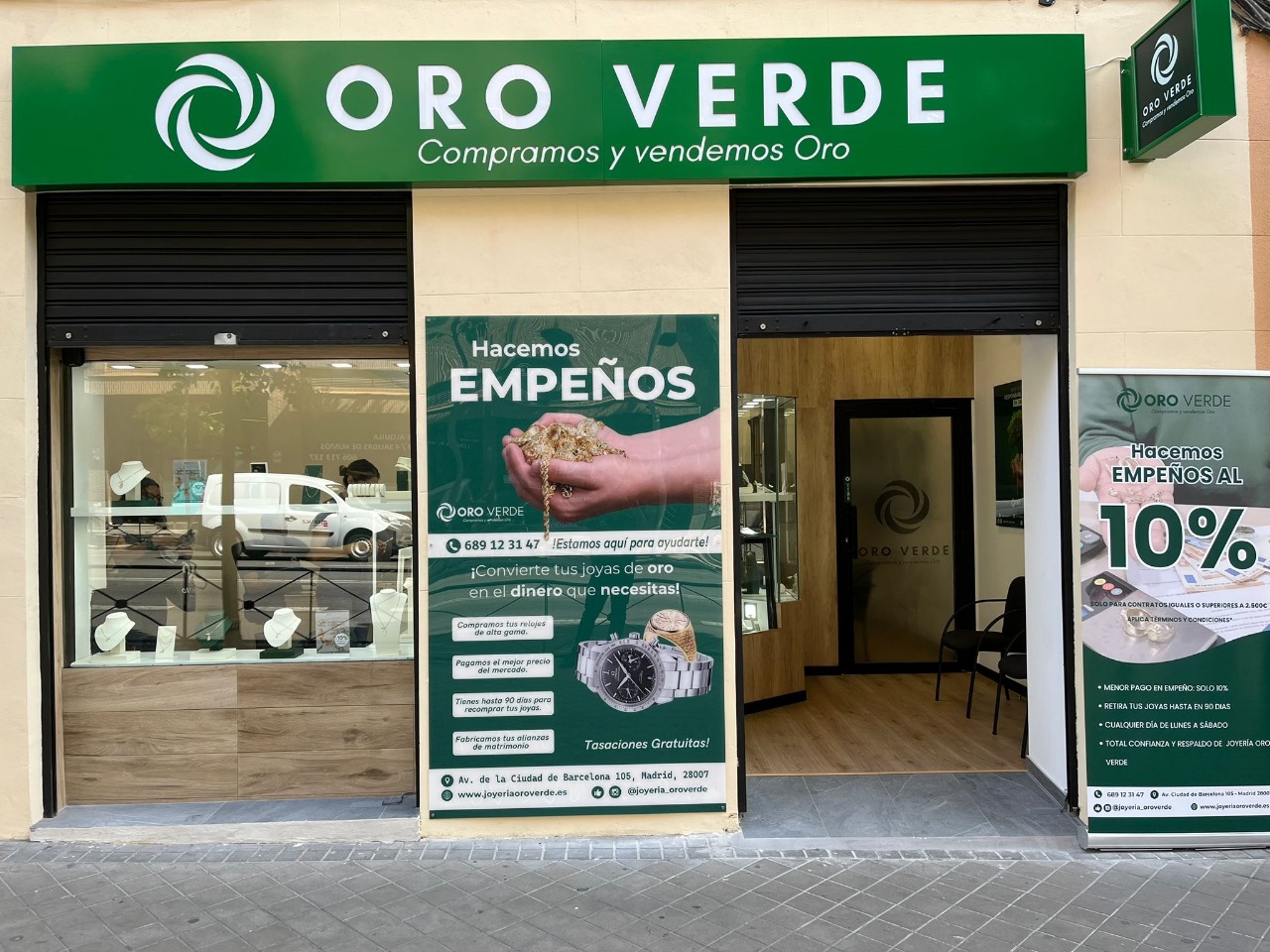 Oroverde joyería PRENDERIA COMPRAVENTA compramos oro